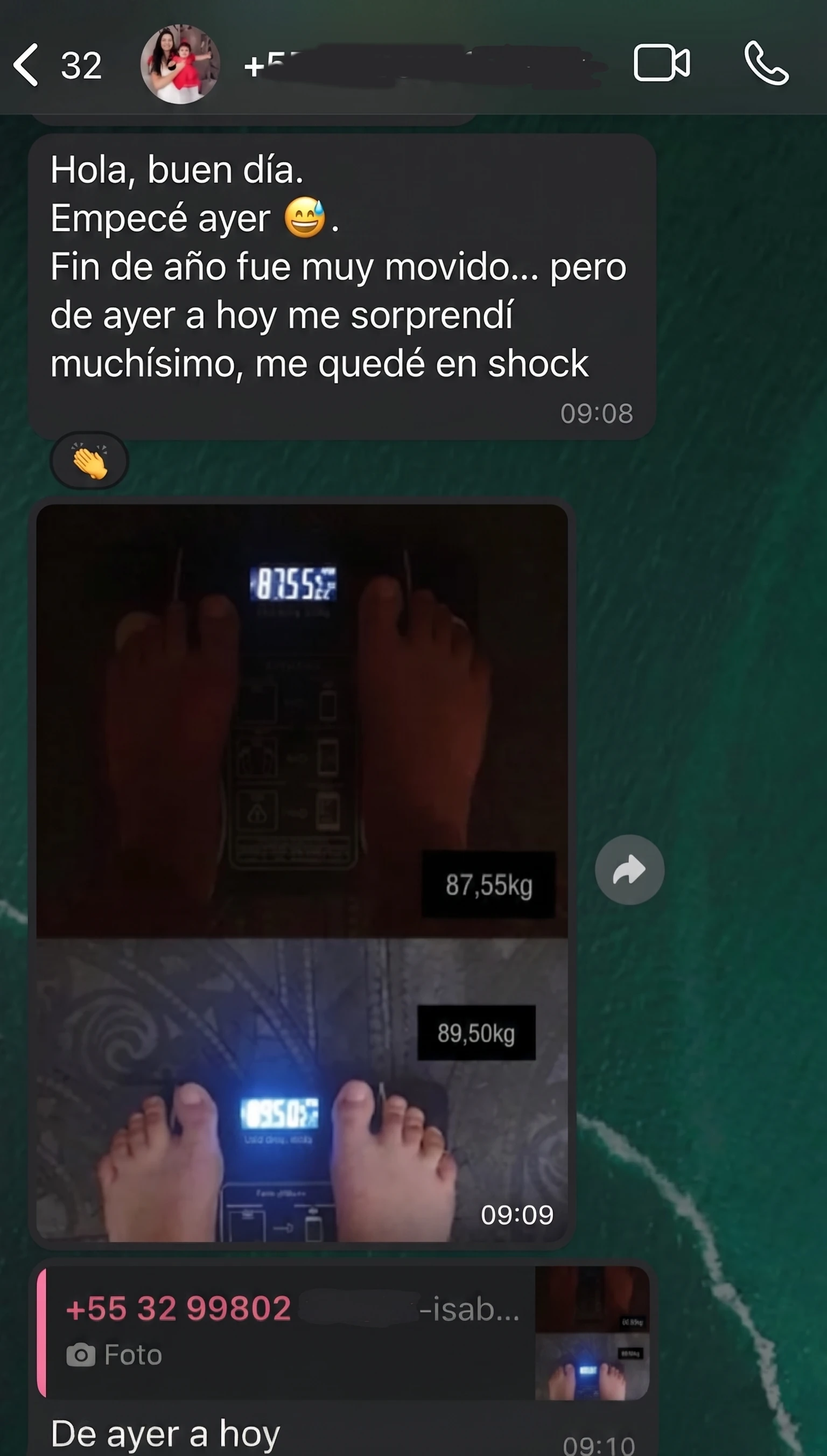 Resultado: -2kg en 1 día!